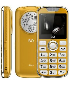 Купить Мобильный телефон BQ 2005 Disco Золотой в интернет-магазине Irkshop.ru