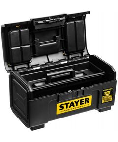 Купить Ящик для инструмента STAYER Professional TOOLBOX-19 пластиковый [38167-19], изображение 2 в интернет-магазине Irkshop.ru