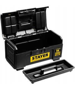 Купить Ящик для инструмента STAYER Professional TOOLBOX-19 пластиковый [38167-19], изображение 3 в интернет-магазине Irkshop.ru