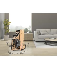 Купить Гребной тренажер UNIXFIT Wood Rower Light, изображение 7 в интернет-магазине Irkshop.ru