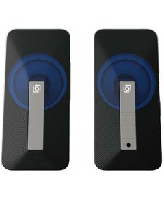 Колонки: Колонки Oklick OK-130 Black 2x10W, Bluetooth, питание  от USB [1458495] фотографии