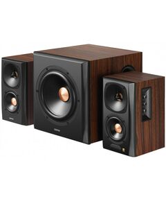Колонки: Колонки Edifier S360DB Brown 2x40W + Wireless Subwoofer 75W, дерево, Bluetooth, ПДУ фотографии