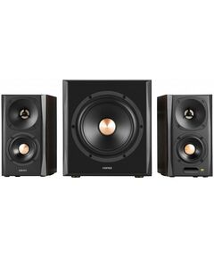 Колонки: Колонки Edifier S360DB Brown 2x40W + Wireless Subwoofer 75W, дерево, Bluetooth, ПДУ фотографии