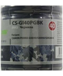 Для Canon (совместимые): Чернила Cactus CS-GI40PGBK Black для Canon Pixma  G5040/G6040/GM2040 140 мл фотографии
