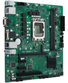 Купить Материнская плата Asus PRO H610M-C D4-CSM LGA1700 H610 PCI-E Dsub+HDMI+DP GbLAN SATA MicroATX 2DDR4 (RTL), изображение 3 в интернет-магазине Irkshop.ru