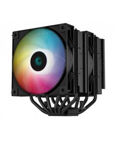 Вентиляторы и охлаждение: Кулер для процессора Deepcool AG620 BK ARGB 115x/1200/1700/2011/AM4/AM5, 29.4дБ, 300-1850 об/мин, Al+тепл.трубки [R-AG620-BKANMN-G-2] фотографии