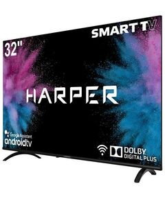 Купить ЖК-телевизор HARPER 32R720TS 32" 1366x768, HDMI, LAN, WiFi, USB, DVB-T2, SmartTV, изображение 2 в интернет-магазине Irkshop.ru