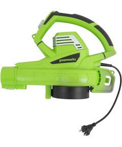 Воздуходувки: Воздуходувка-пылесос садовый электрический Greenworks BL3000 220 В, 3000 Вт [2406507] фотографии