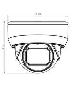 Купить IP-камера Beward SV2012DZ 2 Мп, 1/2.8" КМОП Sony Starvis, 0.002 лк (день)/0.001 лк (ночь), 2xWDR до 120 дБ, 3 потока H.265/Н.264 HP/MP/BP, MJPEG, 30к/с, 1920x1080, моторизованный объектив 2.7-13.5, автофокус, электромеханический ИК-фильтр, ИК-подсветка (д, изображение 2 в интернет-магазине Irkshop.ru