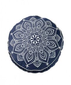 Купить Подушка для медитации RamaYoga Mandala Blue, изображение 3 в интернет-магазине Irkshop.ru
