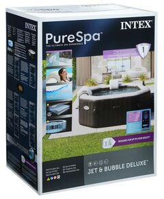 Бассейны: SPA бассейн Intex JET AND BUBBLE DELUXE SET 201 x 71 см 220-240V, от 6 лет фотографии