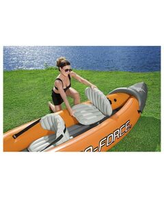 Купить Байдарка Bestway Lite-Rapid X2 Kayak 2 местная, вёсла 218 см, до 160 кг, 321 х 88 х 48 см [65077], изображение 5 в интернет-магазине Irkshop.ru