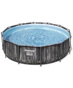 Бассейны: Бассейн каркасный Bestway Steel Pro 366 х 100 см фильтр-насос, лестница [5614Х] фотографии