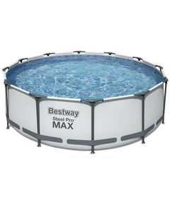 Бассейны: Бассейн каркасный Bestway Steel Pro MAX 366 х 100 см фильтр-насос [56260] фотографии