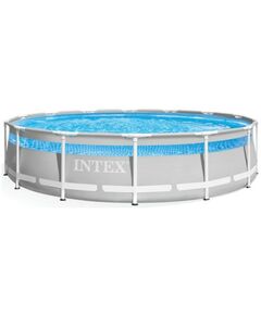Бассейны: Бассейн каркасный Intex PRISM FRAMETM PREMIUM 427 х 107 см фильтр-насос, лестница, тент, подстилка [26722NP] фотографии