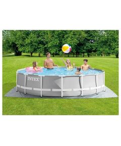 Бассейны: Бассейн каркасный Intex Prism Frame 427 х 107 см фильтр-насос, лестница, тент, подстилка [26720NP] фотографии