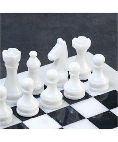 Купить Шахматы  Элит доска 30 х 30 см, оникс, изображение 3 в интернет-магазине Irkshop.ru