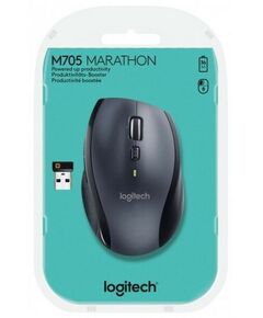 Мыши: Мышь Logitech M705 Marathon Wireless 7btn+Roll RTL [910-001964] фотографии