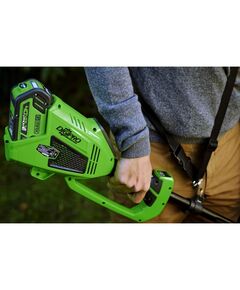 Триммеры: Триммер аккумуляторный Greenworks GD40BC 40V, 40 см, бесщеточный, без АКБ и ЗУ [1301507] фотографии