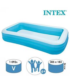 Бассейны: Бассейн надувной Intex 305 х 183 х 56 см от 6 лет [58484] фотографии