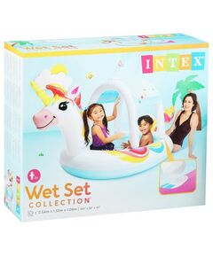 Бассейны: Бассейн надувной Intex «Единорожка» 254 x 132 x 109 см с навесом [58435NP] фотографии