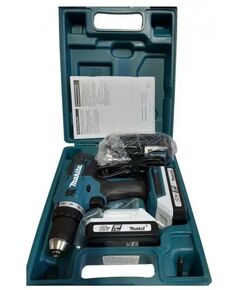 Купить Дрель-шуруповерт аккумуляторная Makita DF488DWE 18.0В, 1.5Ач, 42Нм, изображение 4 в интернет-магазине Irkshop.ru