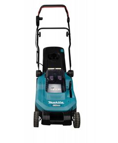 Купить Газонокосилка аккумуляторная Makita DLM382 Li-ion 36В, B=38см, Н=20-75мм, 40л, 2х3Ач, 15кг, изображение 8 в интернет-магазине Irkshop.ru