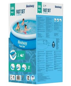 Купить Бассейн надувной Bestway Fast Set 366 х 76 см фильтр-насос, от 6 лет [57274], изображение 6 в интернет-магазине Irkshop.ru