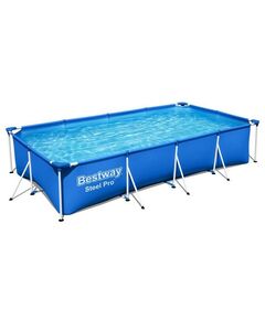 Бассейны: Бассейн каркасный Bestway Steel Pro 400 х 211 х 81 см фильтр-насос [56424] фотографии