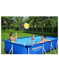 Бассейны: Бассейн каркасный Bestway Steel Pro 400 х 211 х 81 см фильтр-насос [56424] фотографии