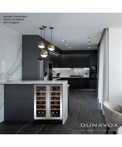 Купить Компрессорный винный шкаф Dunavox (Венгрия) DAUF-19.58SS, изображение 5 в интернет-магазине Irkshop.ru