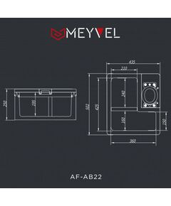 Купить Компрессорный автохолодильник Meyvel AF-AB22, изображение 2 в интернет-магазине Irkshop.ru