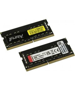 Купить Модуль памяти Kingston FURY Impact 16Gb KIT 2*8Gb DDR4 SODIMM   CL20 (for NoteBook) [KF432S20IBK2/16] в интернет-магазине Irkshop.ru