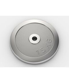 Купить Диск хромированный UNIXFIT 15 кг / 25 мм, изображение 2 в интернет-магазине Irkshop.ru