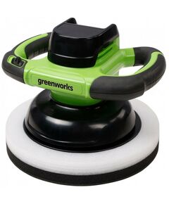 Полировальные шлифмашинки: Машина полировальная аккумуляторная Greenworks G24BU10, 24V, без АКБ и ЗУ [3502107] фотографии