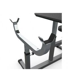 Свободные веса: Скамья Скотта DFC Homegym UB009G серый фотографии