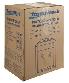 Купить Кулер для воды AquaWork AW 0.7TDR с нагревом/охлаждением, 700 Вт, белый с черным, изображение 7 в интернет-магазине Irkshop.ru