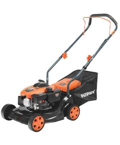 Газонокосилки: Газонокосилка бензиновая Patriot PT 40 130сс, 3.5л.с., 40см, 35л. трав., пластик. дека [512109401] фотографии