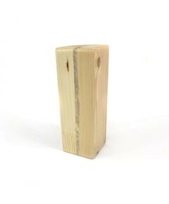 Купить Кирпич для йоги полукруглый деревянный лак, изображение 2 в интернет-магазине Irkshop.ru