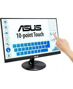 Мониторы: Монитор Asus VT229H 21.5" Touch IPS LED, 1920x1080, 5ms, 250cd/m2, 178°/178°, 100mln:1, D-SUB, HDMI, USB, Speakers, VESA, Black, 3 years [90LM0490-B01170] фотографии
