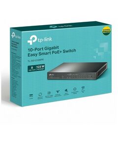 Коммутаторы, маршрутизаторы, межсетевые экраны: Коммутатор TP-Link TL-SG1210MPE 2UTP 1000Mbps+8UTP 1000Mbps PoE+ фотографии