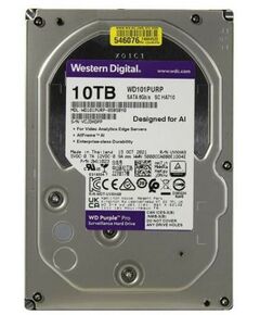 Купить Жёсткий диск Western Digital 10 Tb Purple Pro SATA 6Gb/s 3.5" [WD101PURP] в интернет-магазине Irkshop.ru