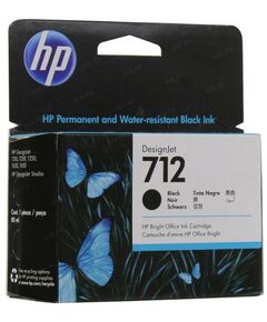 Купить Картридж HP 3ED71A Black №712 для HP DesignJet T210/230/250/630/650), изображение 2 в интернет-магазине Irkshop.ru