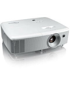 Купить Проектор Optoma EH400 DLP, 1080p 1920x1080, 4000Lm, 22000:1, 2xHDMI, MHL, 1x2W speaker, 3D Ready, lamp 10000hrs, WHITE, 2.41 кг [95.78E01GC0E], изображение 2 в интернет-магазине Irkshop.ru