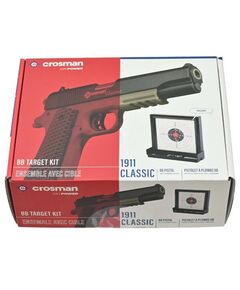 Купить Пистолет пневматический Crosman S1911 кал.4,5мм, +мишень, + 250 ВВ, изображение 9 в интернет-магазине Irkshop.ru