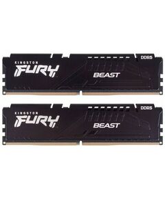 Купить Модуль памяти Kingston Fury Beast 32Gb KIT 2*16Gb DDR5 DIMM  CL40 [KF552C40BBK2/32], изображение 3 в интернет-магазине Irkshop.ru