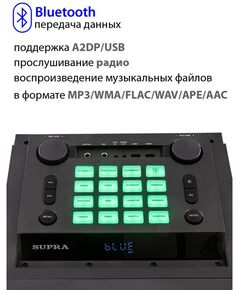 Купить Минисистема Supra SMB-1200, изображение 4 в интернет-магазине Irkshop.ru