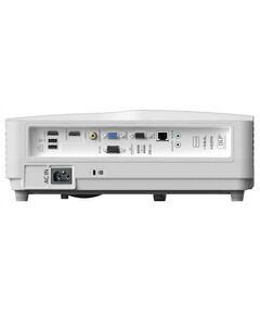 Купить Проектор Optoma W340UST DLP, WXGA 1280x800, 4000Lm, 22000:1, 2xHDMI, MHL, USB, LAN, 1x16W speaker, 3D Ready, lamp 15000hrs, ultra short-throw, White, 4.87 кг [E1P1A1FWE1Z2], изображение 3 в интернет-магазине Irkshop.ru