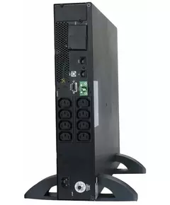 Купить Источник бесперебойного питания PowerCom Smart King RT SRT-1000A LCD 900Вт, 1000ВА, черный, изображение 2 в интернет-магазине Irkshop.ru