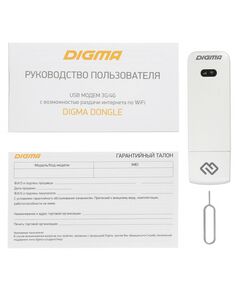 Купить Модем 3G/4G Digma Dongle DW1961 USB Wi-Fi Firewall +Router внешний черный, изображение 5 в интернет-магазине Irkshop.ru